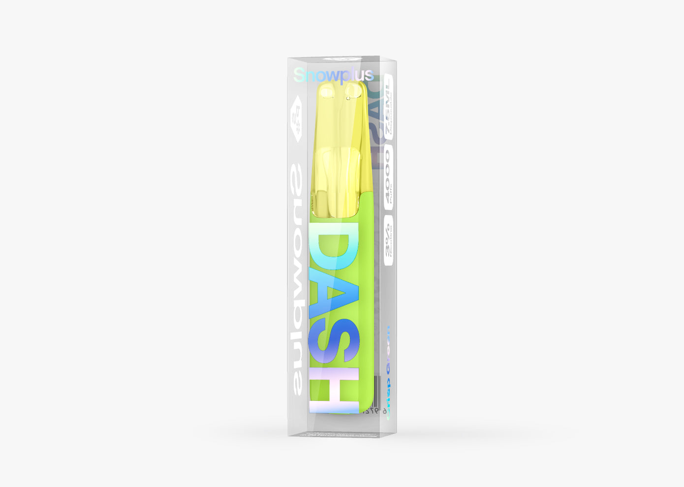 Snowplus Dash All-in-one Crisp Green Flavor Disposable Device 4000puffs - Six Pandas